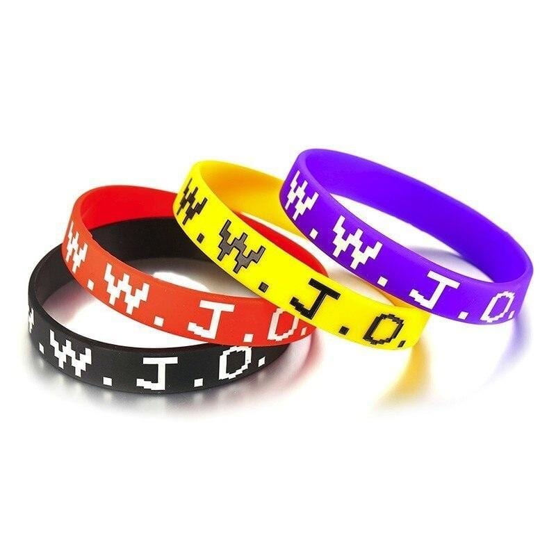 What Will Jesus Do Wwjd Silicone Rubber Wristband 1/2 Inch Wide Adult Size  3 Colors - Bracelets - AliExpress